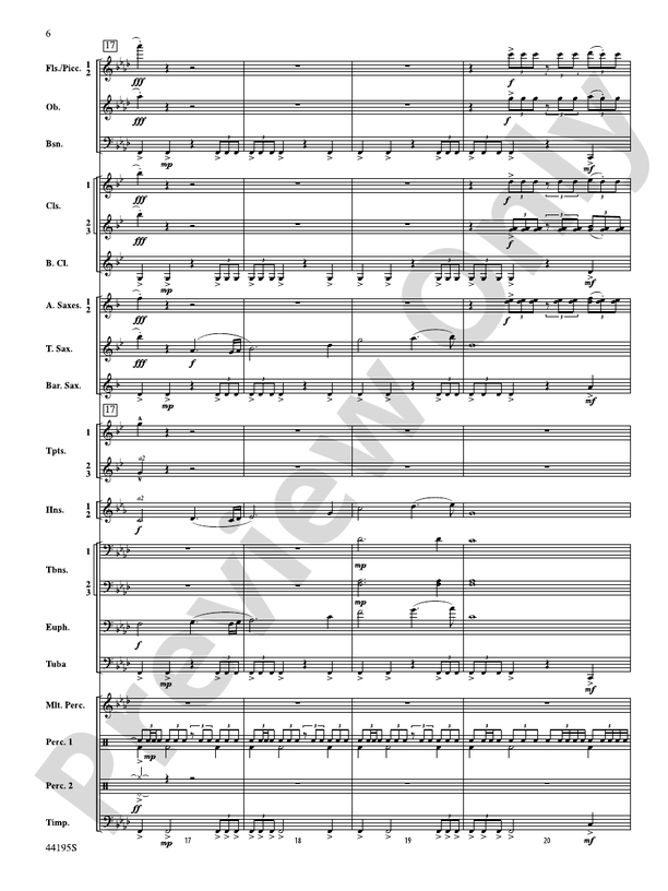 Children of Gaia - Concert Band Conductor Score & Parts (Digital Download)