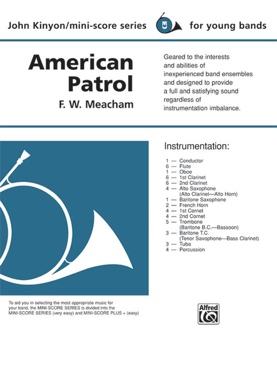American Patrol - Concert Band Conductor Score & Parts (Digital Download)