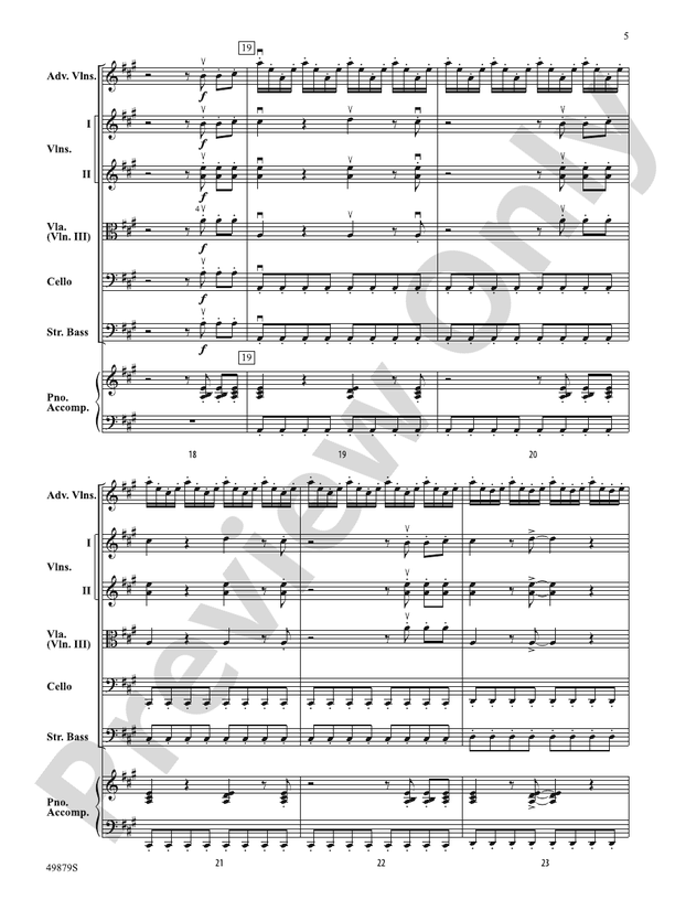Dreams - String Orchestra Conductor Score & Parts (Digital Download)