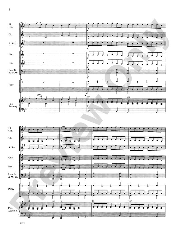 Crater Lake Overture - Concert Band Conductor Score & Parts (Digital Download)
