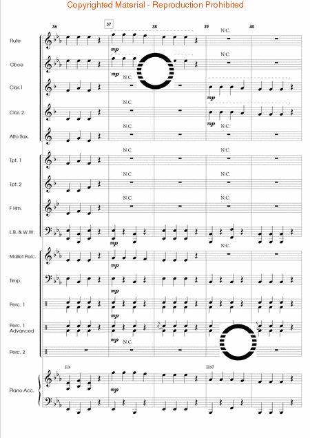 Popcorn Prelude - Beginning Band Grade 0.5 - Score and Parts - Mike Hannickel - Curnow Music