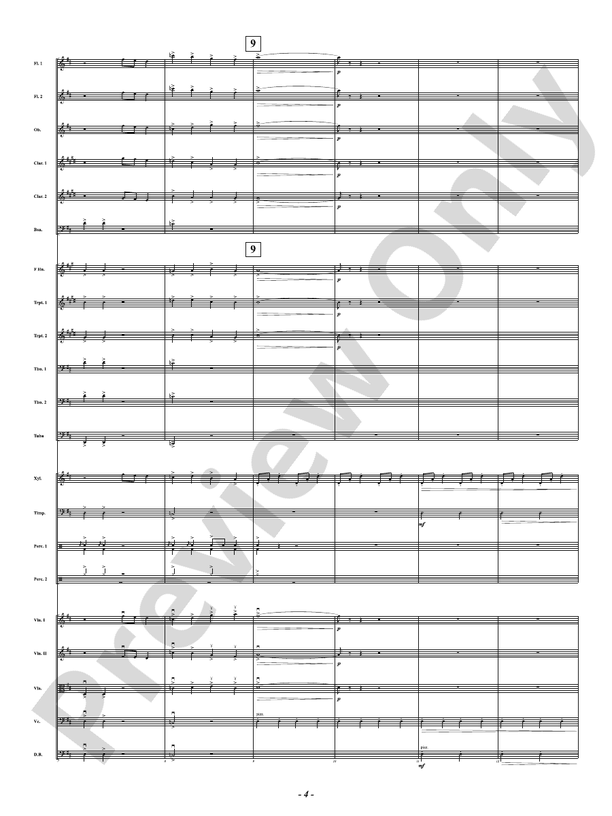 Vivid - Full Orchestra Conductor Score & Parts (Digital Download)