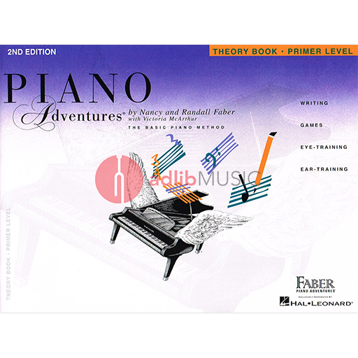 Piano Adventures Primer Level Theory Book - Piano by Faber/Faber Hal Leonard 420169