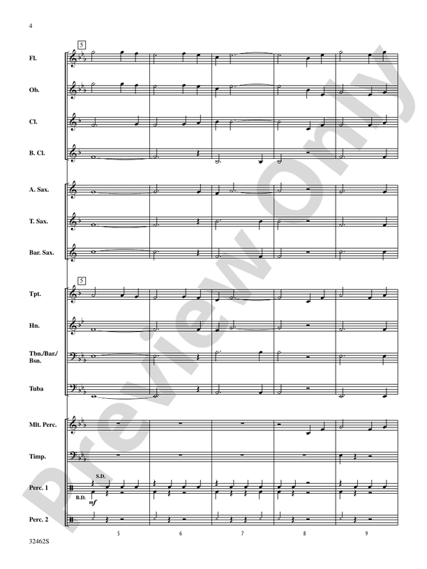 Belwin Beginning Band Kit #6 - Concert Band Conductor Score & Parts (Digital Download)