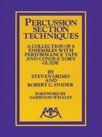 Percussion Ensemble Techniques - Bob Snider|Steve Grimo - Meredith Music Percussion Ensemble Book/Cassette