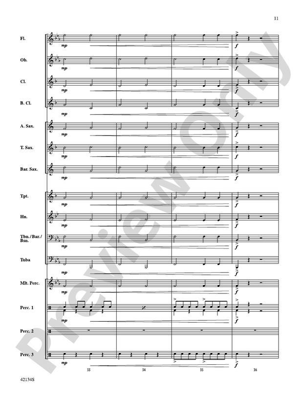 Warp Speed - Concert Band Conductor Score & Parts (Digital Download)