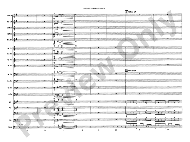 Channel One Suite (Grade 4) - Jazz Ensemble Conductor Score & Parts (Digital Download)