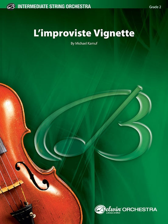 L'improviste Vignette - String Orchestra Conductor Score & Parts (Digital Download)