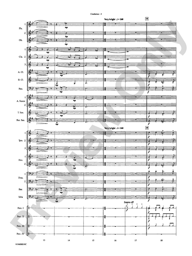 Carnaval de Brasil - Concert Band Conductor Score & Parts (Digital Download)