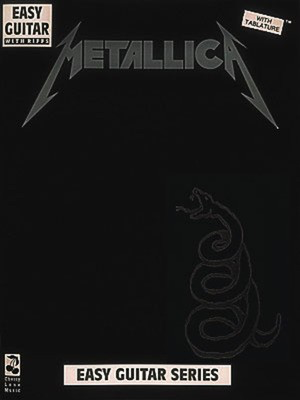Metallica - Black - For Easy Guitar - Guitar Cherry Lane Music Guitar TAB with Lyrics & Chords