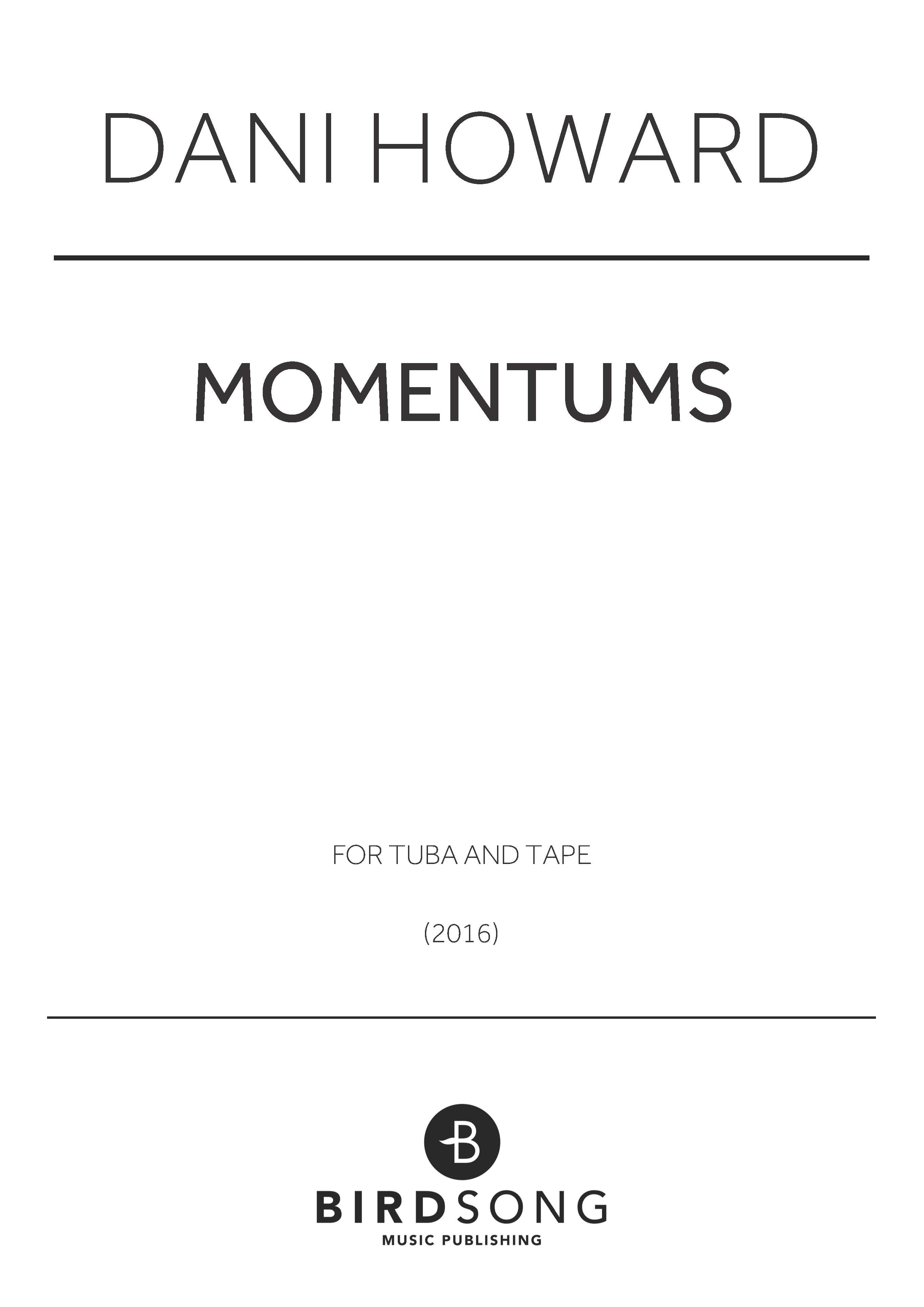 Momentums - Dani Howard - Tuba (Digital Download)