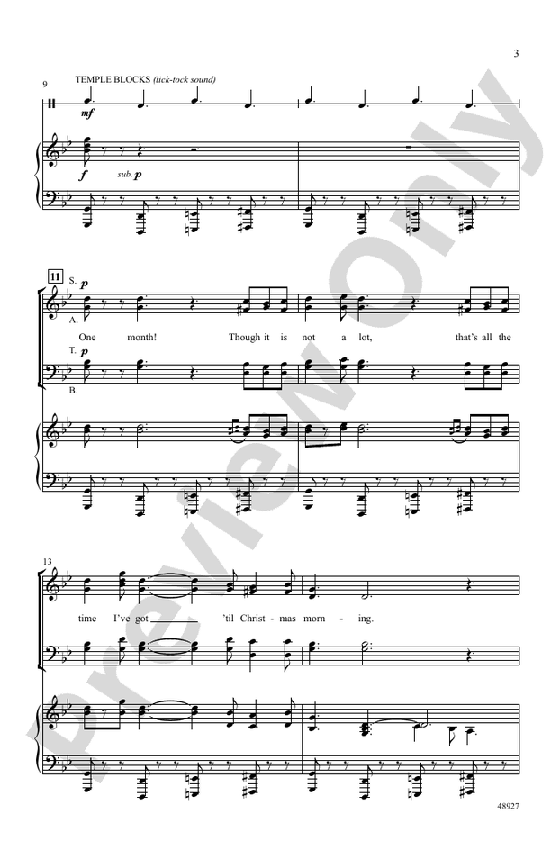 Countdown to Christmas – SATB Choral Octavo (Digital Download)