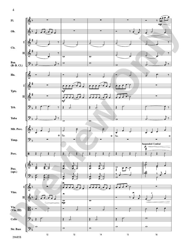 Cirque du Soleil Celebration – Full Orchestra Conductor Score & Parts (Digital Download)