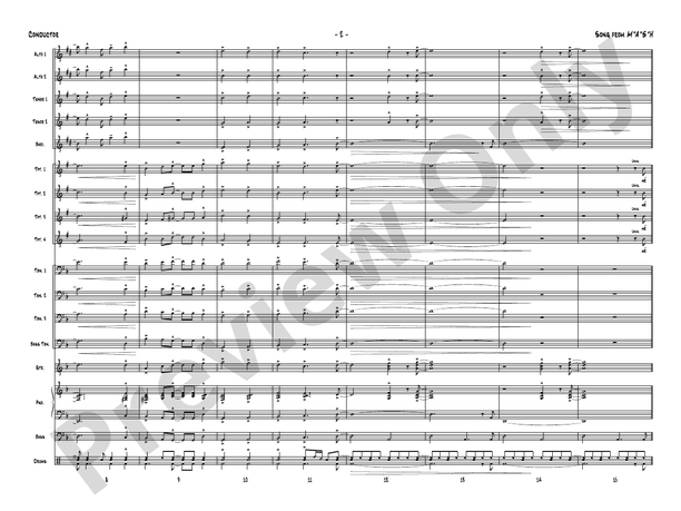 Song from M*A*S*H - Jazz Ensemble Conductor Score & Parts (Digital Download)