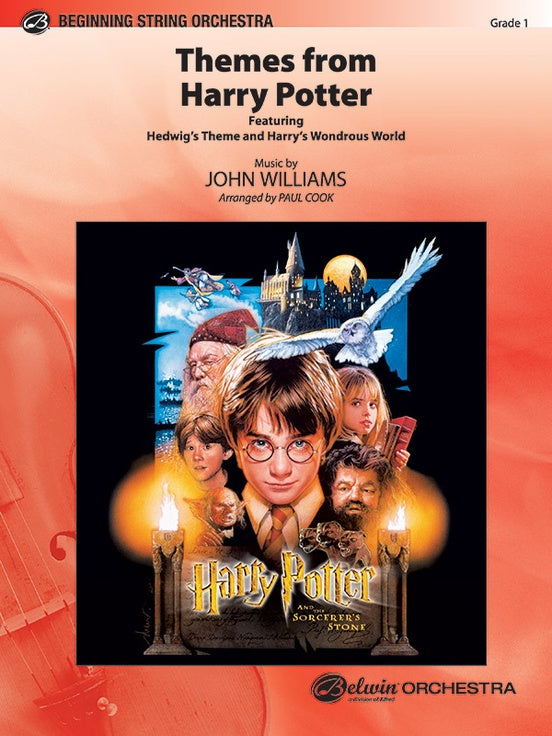 Harry Potter, Themes from – String Orchestra Conductor Score & Parts (Digital Download)