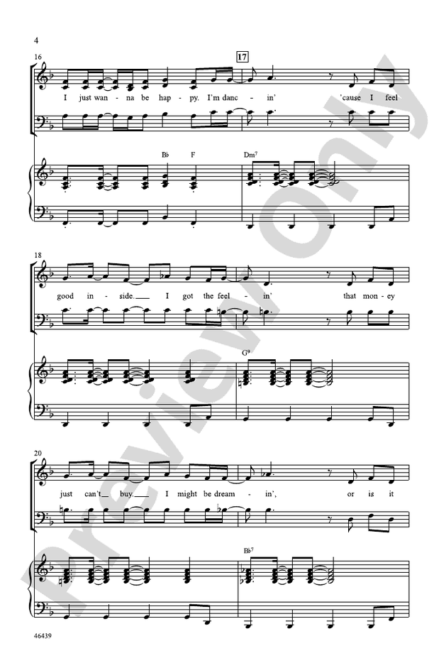 I Just Wanna Be Happy – SAB Choral Octavo (Digital Download)