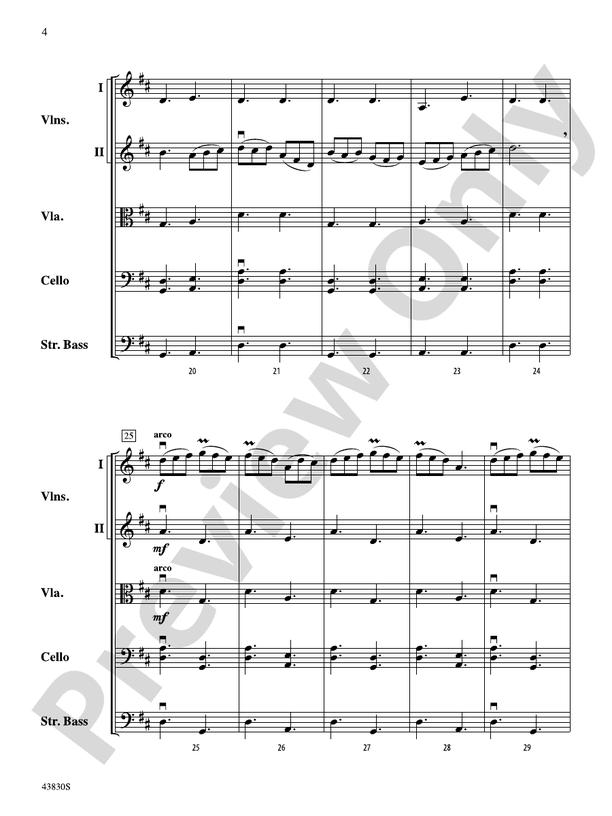Murphy's Jig – String Orchestra Conductor Score & Parts (Digital Download)