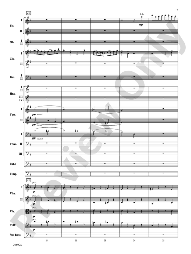Variations on a Theme by Handel - Full Orchestra Conductor Score & Parts (Digital Download)