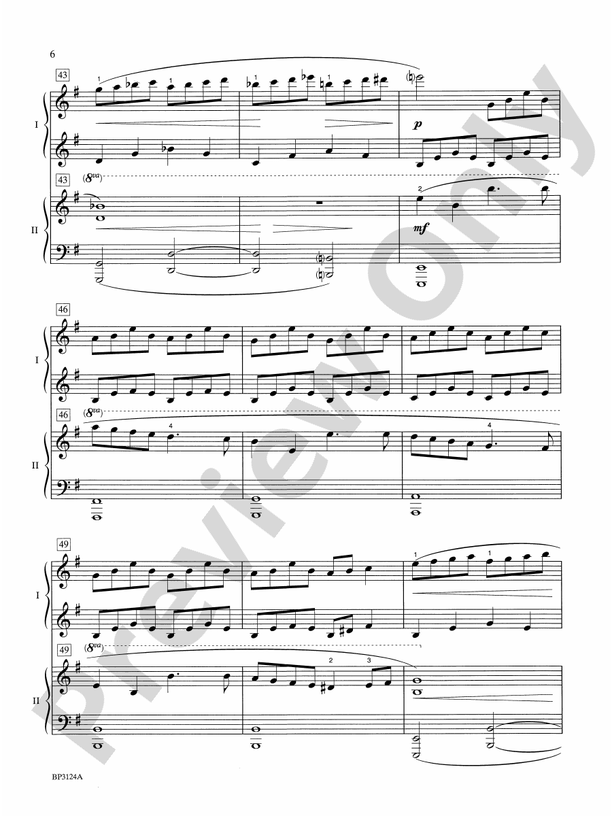 Concerto in G Major - 2 Pianos, 4 Hands (Digital Download)