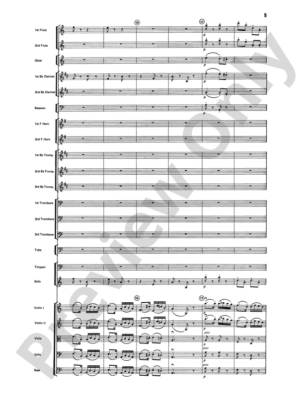 Variations on a Paganini Theme – Full Orchestra Conductor Score & Parts (Digital Download)