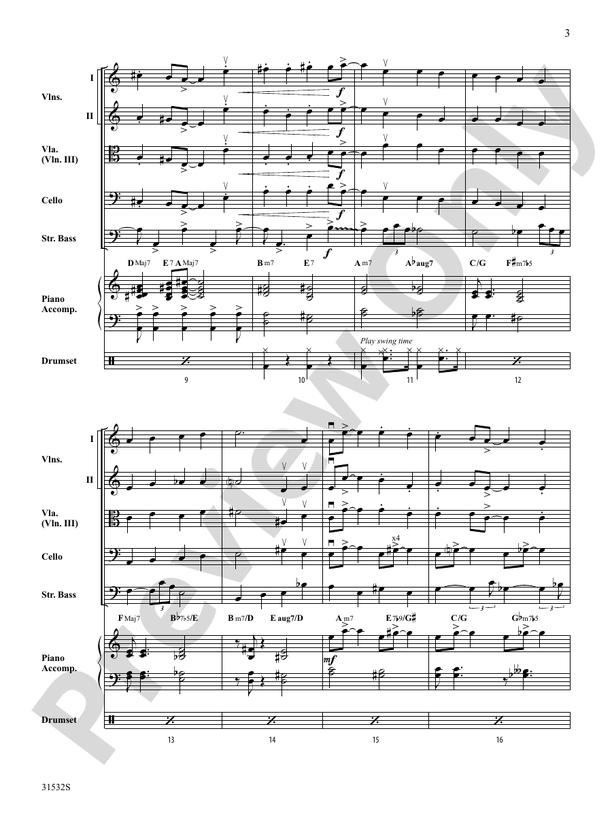 Have a Cool Yule – String Orchestra Conductor Score & Parts (Digital Download)