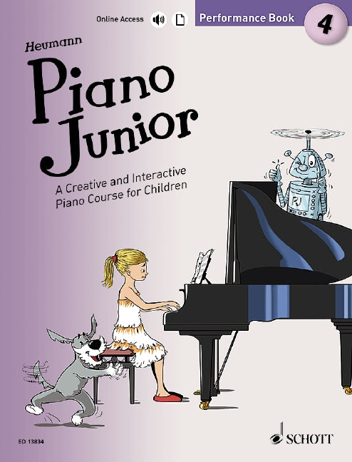 Piano Junior: Performance Book 4 Piano Hans-Gunter Heumann Schott