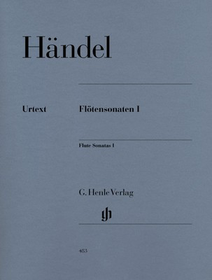 Sonatas Bk 1 - Flute/Piano - George Frideric Handel - Henle
