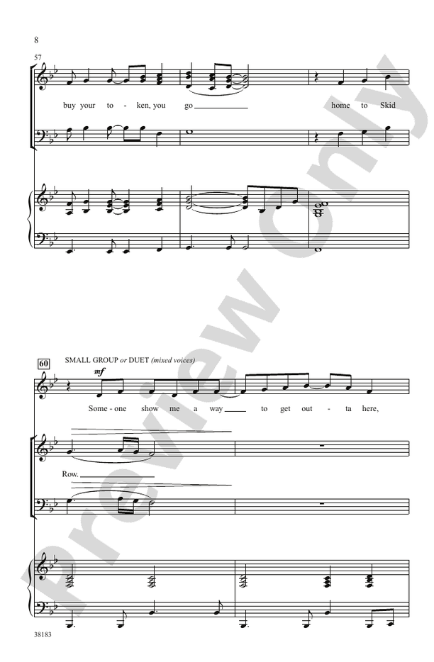 Little Shop of Horrors: A Choral Medley - SAB Choral Octavo (Digital Download)