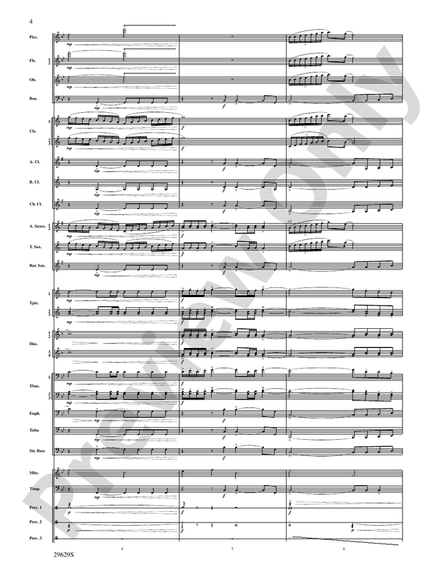 Three Fanfares for a Celebration - Concert Band Conductor Score & Parts (Digital Download)