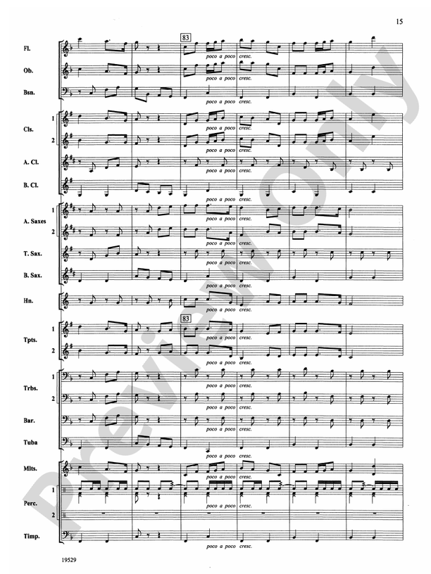 The Road Unknown - Concert Band Conductor Score & Parts (Digital Download)