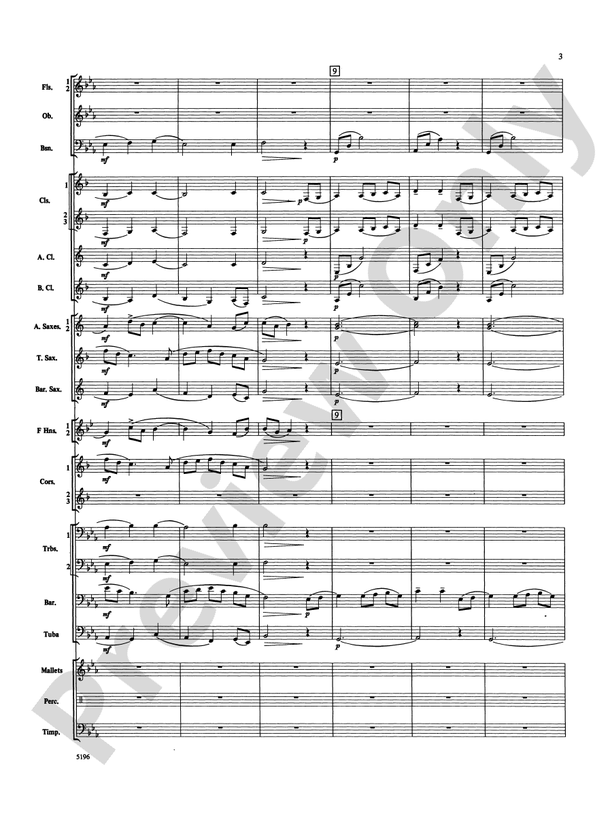 Campbell River Sketches - Concert Band Conductor Score & Parts (Digital Download)