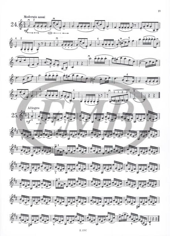 Wohlfahrt - Studies Op45 Complete - Violin edited by Sandor EMB Z3797