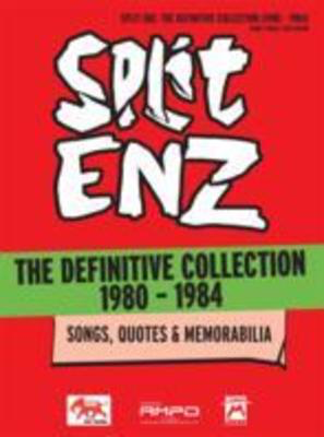 Split Enz The Definitive Collection 1980 - 1984 - Songs, Quotes & Memorabilia - Guitar|Piano|Vocal Sasha Music Publishing Piano, Vocal & Guitar