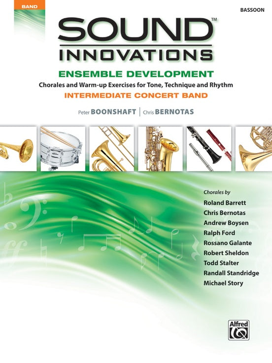 Sound Innovations Intermediate CB Ens Dev Bassoon - Boonshaft Peter / Bernotas Chris - Alfred Music