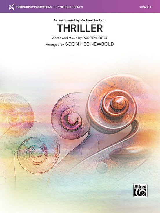 Thriller - String Orchestra Conductor Score & Parts (Digital Download)
