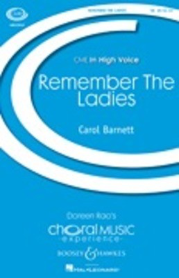 Remember the Ladies - CME In High Voice - Carol Barnett - SA Abigail Adams Boosey & Hawkes Octavo