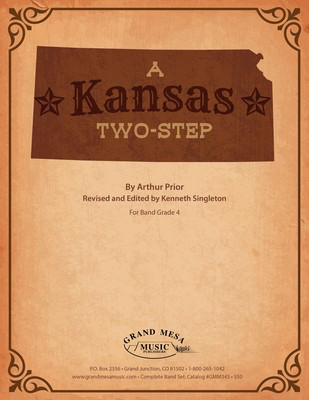 A Kansas Two Step - Arthur Prior - Kenneth Singleton Grand Mesa Music Score/Parts