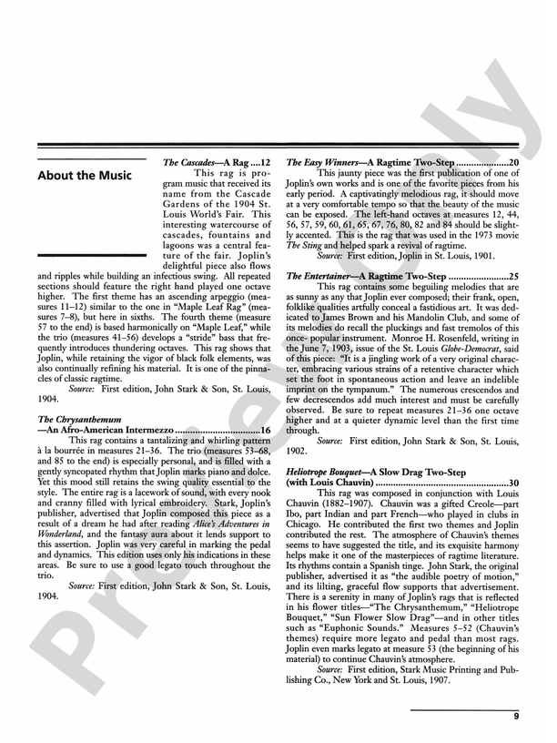 Scott Joplin at the Piano - Piano (Digital Download)