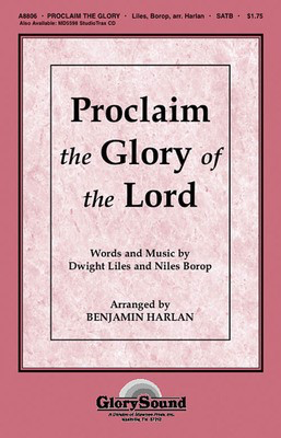Proclaim the Glory of the Lord - SATB - SATB Shawnee Press Choral Score Octavo