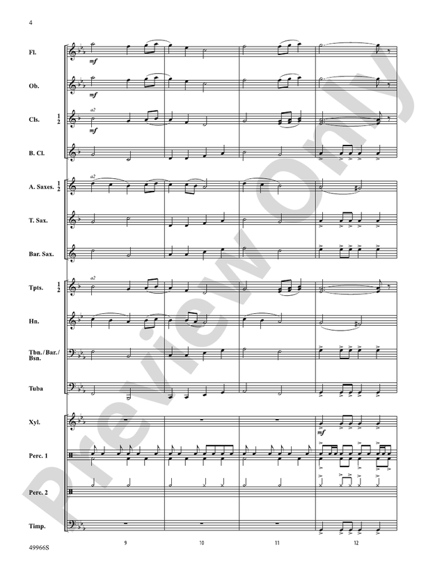 High Desert March – Concert Band Conductor Score & Parts (Digital Download)