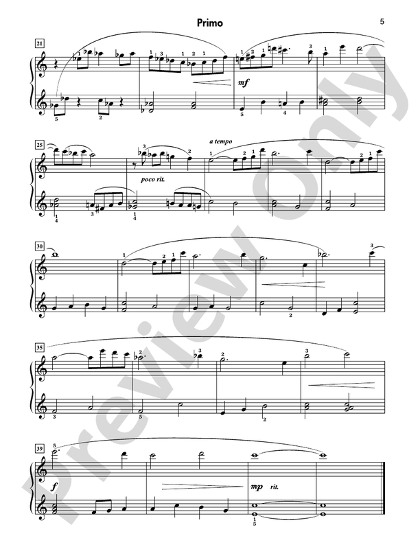 Just for Two, Book 3 - 1 Piano, 4 Hands (Digital Download)