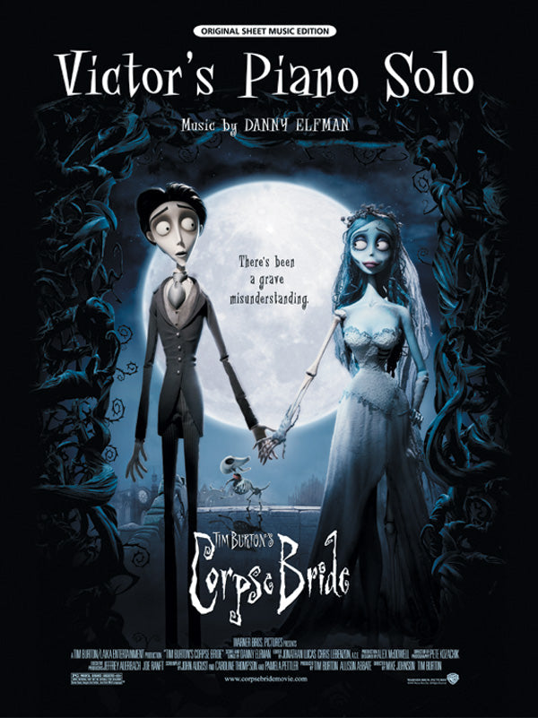 VICTORS PIANO SOLO FROM THE CORPSE BRIDE PVG S/S