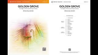 Golden Grove – String Orchestra Conductor Score & Parts (Digital Download)