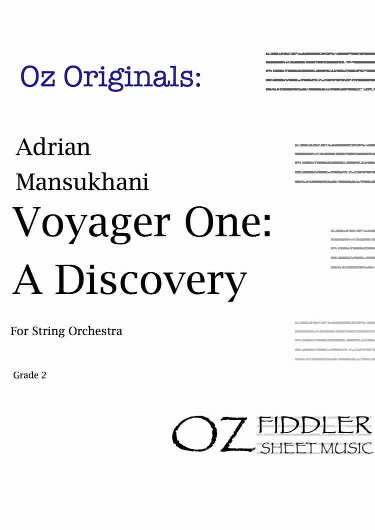 Voyager One: A Discovery - Adrian Mansukhani - String Orchestra (Digital Download)